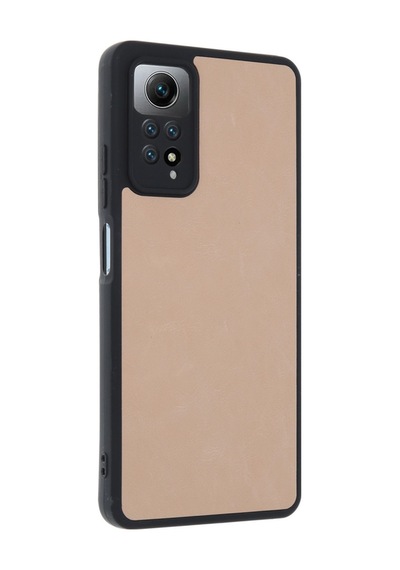 Redmi Note 12 Pro 4g Kılıf Aras Deri Kapak - Pudra Bz8683140837105