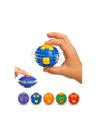 Spinner Ball Bas Döndür Stres Topu Bas Çevir Çarkı - 1 Adet