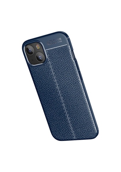 Apple Uyumlu iPhone 13 Kılıf Deri Tarzı Niss Silikon Case