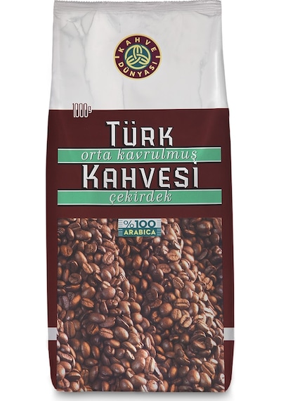 Kahve Dünyası Orta Kavrulmuş Türk Kahvesi Çekirdek 1 KG