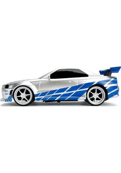 Hızlı Ve Öfkeli Fast & Furious Rc Nissan Skyline Gtr 1:16 Uzaktan Kumandalı Araba