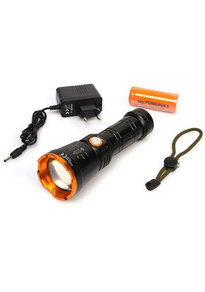 Pd-6682 1000 Lümen 15 Watt Profesyonel Şarjlı El Feneri Tdrtr Çok Renkli 97274653