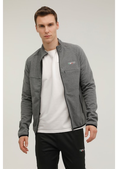 Lumberjack M-NUMA TRACK TOP 2PR Antrasit Erkek Eşofman Üstü Gri