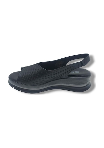 Ellanor S-564-26 Hakiki Deri Anatomik Dolgu Taban Kadın Sandalet Siyah Ellanor S-564-26 Hakiki Deri Anatomik Dolgu Taban Kadın Sandalet Siyah