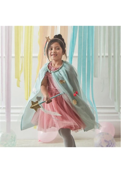 Meri Meri - Icon Cape & Wand - İkonlu Pelerin & Değnek Kostüm 0 - 99
