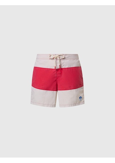 North Sails Volley Erkek Deniz Şortu 44cm-33464 Çok Renkli