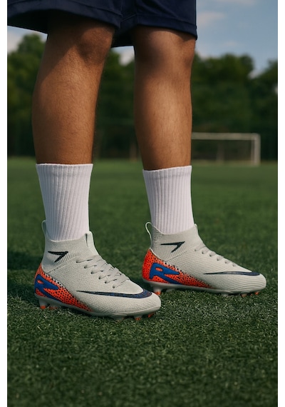 Çoraplı Krampon Futbol Ayakkabı Çok Renkli