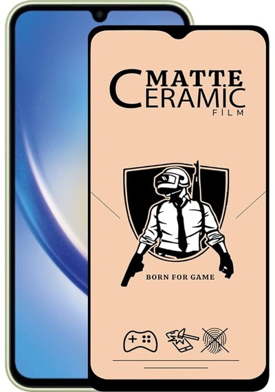 Samsung Uyumlu A34 Tam Kaplayan Mat Seramik Ekran Koruyucu Galaxy