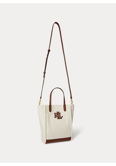 Lauren Ralph Lauren Taba - Krem Kadın El Çantası 431982235003