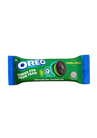 Oreo Football Edition Biscuits With Green Colored Creme 35.5g