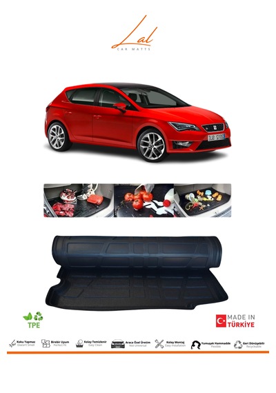 Seat Leon 3d Bagaj Havuzu 2012-2020 Uyumlu