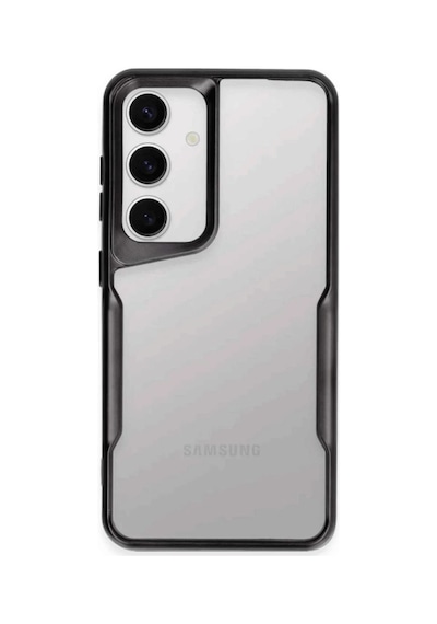 Samsung Galaxy  Uyumlu,  S25 Kılıf Boyi Silikon Kapak - Siyah