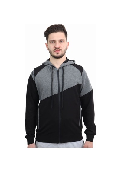 Uhlsport Sweat Pamuk Otto M Erkek Sweatshirt 3211308 Siyah