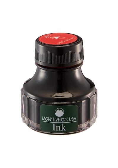 Monteverde Bottle Ink 90 Ml Love Red Mürekkep Çok Renkli