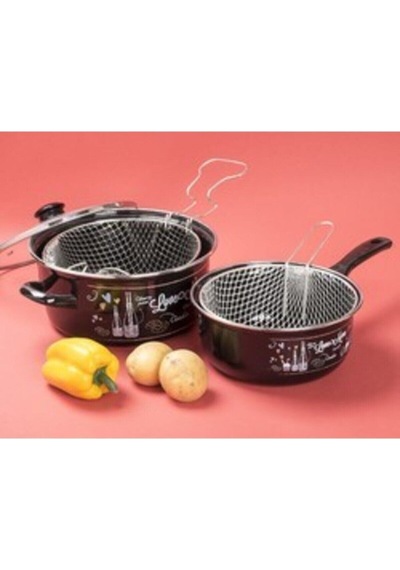 Tantitoni Love Menu Kızartma Tenceresi 24 Cm