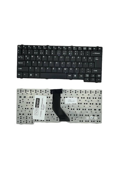 Toshiba İle Uyumlu Satellite L20-157, L20-159, L20-163, L20-173 Notebook Klavye Siyah Tr