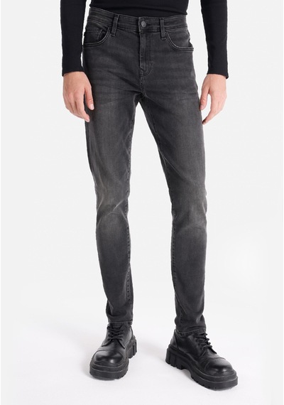 Colin's Colins Slim Fit Düşük Bel Dar Paça Erkek Siyah Jean Pantolon Cl1066414 Q1.v1 Dn42927 DENİM