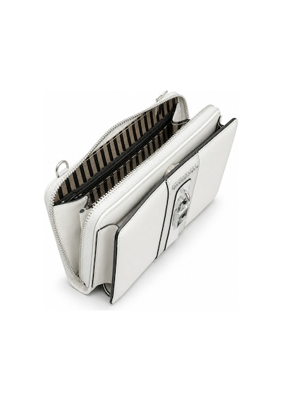 Silver & Polo Silver Polo Çapraz Askılı Kadın Çanta Beyaz.gri 1038