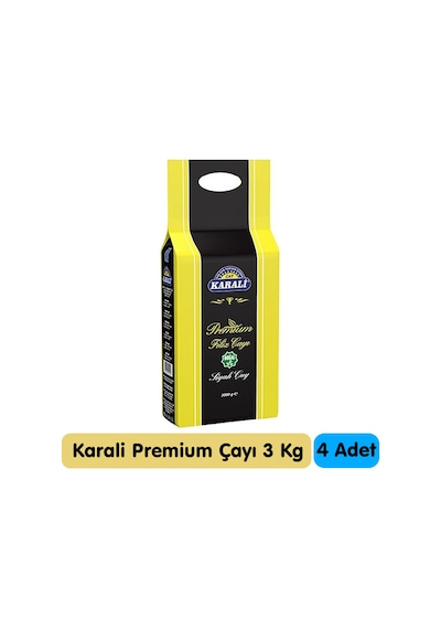 Karali Premium Filiz Çay 3 Kg 4 Paket