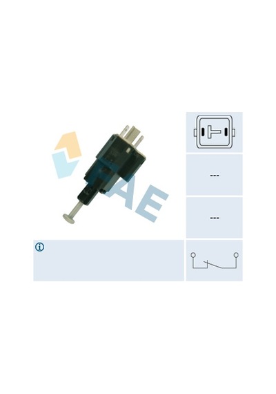 Fae 24505 Fren Stop Müşiri 2 Fişli Astra G-vectra B-zafıra A Hız Sabitleme Yok 9132299-1240008 -
