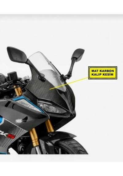 Srk 125 R Ön Kafa Karbon Kaplama Sağ Sol Set