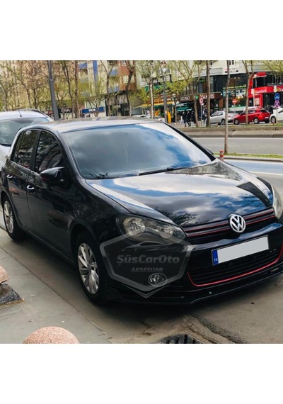 ŞüsCarOto Vw Golf 6 2008-2012 Batman Yarasa Ayna Kapağı Piano Black ABS Plastik (00)