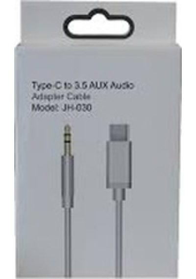 Powermaster Jh-030 Type-C To 3.5 Mm Aux Audıo Kablo