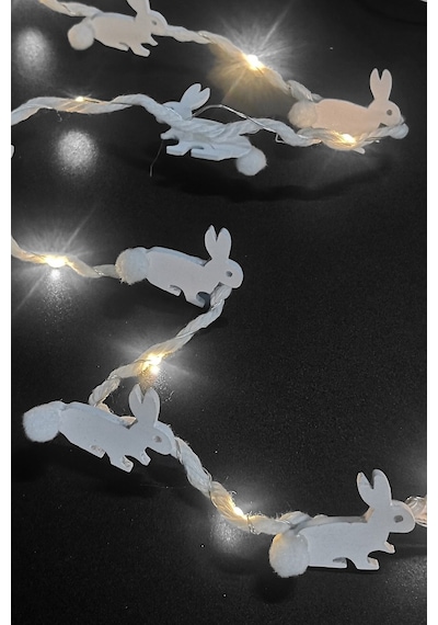 Tavşan Led Işık Paskalya Süsleme