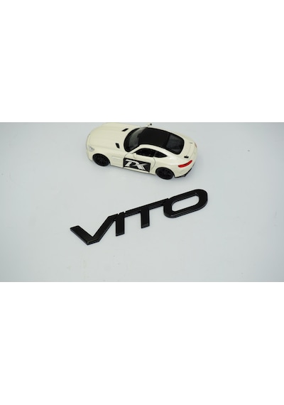 Dk Tuning Mercedes Benz Vito W447 W448 Siyah Abs Bagaj Logo Amblem Bagaj Arma