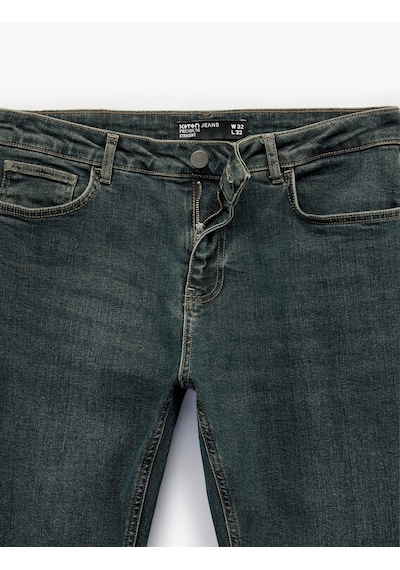Koton Pamuklu Düz Paça Normal Bel Straight Fit Jean Pantolon - Mark Jean Petrol 7wam40130nd Koton Pamuklu Düz Paça Normal Bel Straight Fit Jean Pantolon - Mark Jean Petrol 7wam40130nd