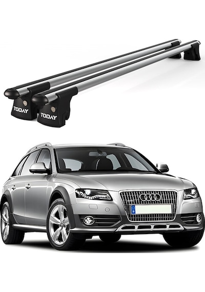 Trio-ı Audi A6 Allroad 2016-2011 Uyumlu Kilitli Ara Atkı 120cm Port Bagaj Tavan Barı