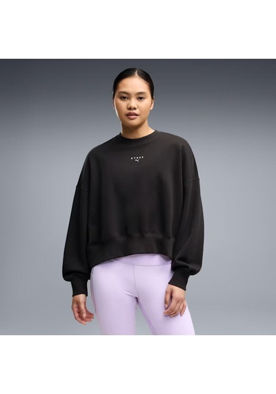 Puma W Puma X Hyrox Heavyweıght C Siyah Kadın Sweatshirt