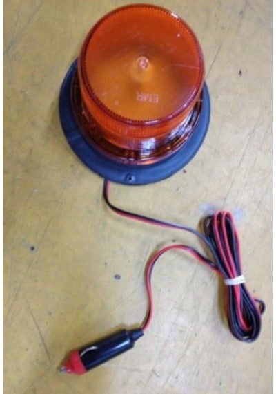 Emır-av Cakar Tepe Lambası 12v / 110v Kısa Mıknatıslı Cakmak Kablolu Sarı AOD-EMIR EMR13