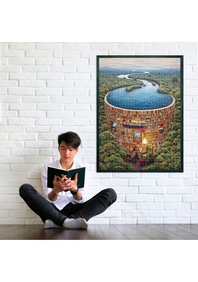 Clementoni Bibliodame 1000 Parça High Quality Collection Yetişkin Puzzle