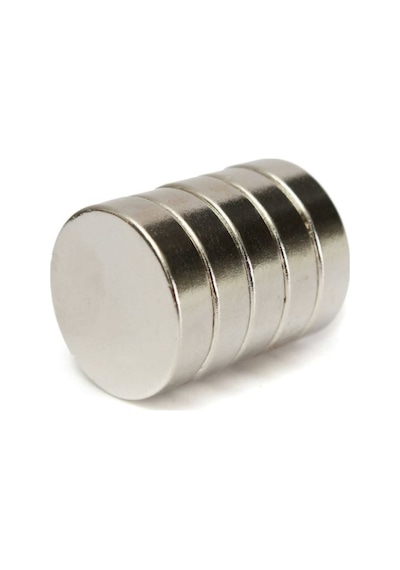 Neodyum Mıknatıs-Güçlü Miknatis Çap 25Mm X Kalinlik 5... 5 Adet