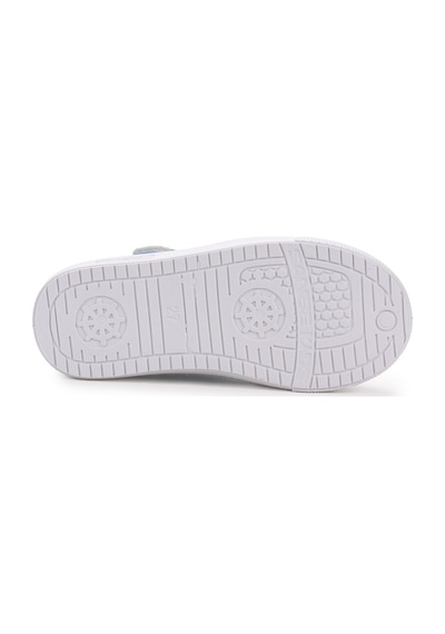 Sanbe 401 V 014 Cırtlı Erkek Bebek Keten Sandalet Mavi