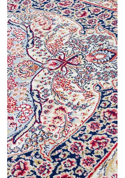 Eko Halı Isfahan Isf 02 Cream Klasik Desenli Yüksek Kalite Sık Dokuma Makine Halısı