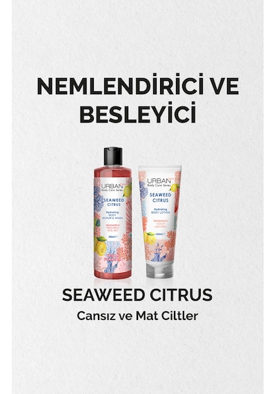 Seaweed Citrus Nemlendirici Ve Besleyici Vücut Losyonu 250 Ml-vegan