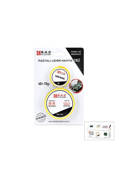2'li Lehim Teli Ve Lehim Pastası Seti 1.2 Mm Elektronik Devre Kartı Ve Tamir Kiti