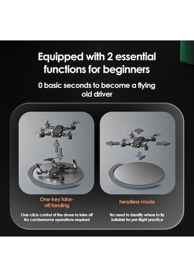 Astro 1080p Hd Kameralı Drone Katlanabilir Taşıma Çantalı 4 Pervaneli Havada Stabil Kalma Sensörlü