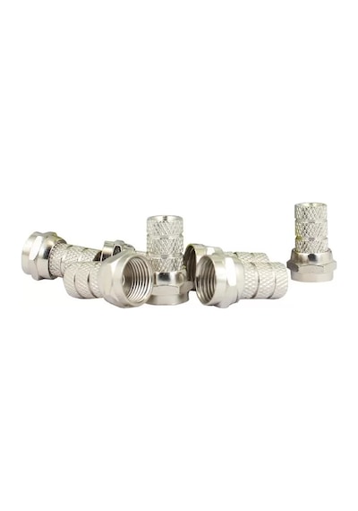 F Konnektör Rg58 Mini Kablo İçin İnce 100'lü Paket
