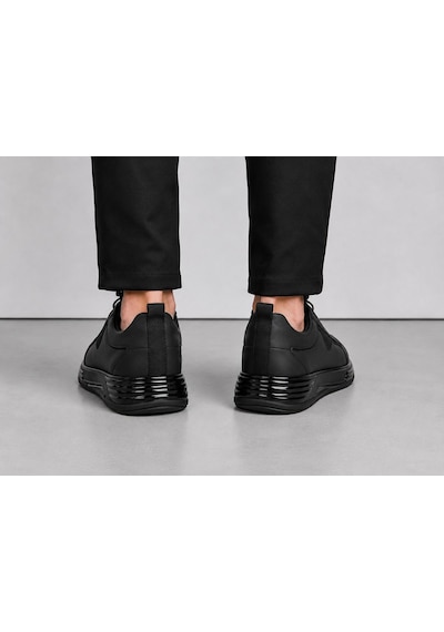 Trendyshose 7604 Anatomic Termo Taban Erkek Spor Ayakkabı Siyah