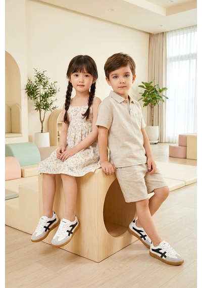 Dark Seer Kids Ds K Ruby Sneaker Günlük Spor Ayakkabı Çocuk Beyaz-siyah