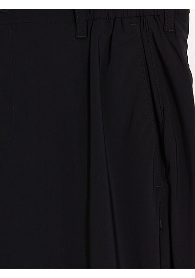 Lcw Vision Siyah Slim Fit Erkek Arkası Lastikli Pileli Pantolon