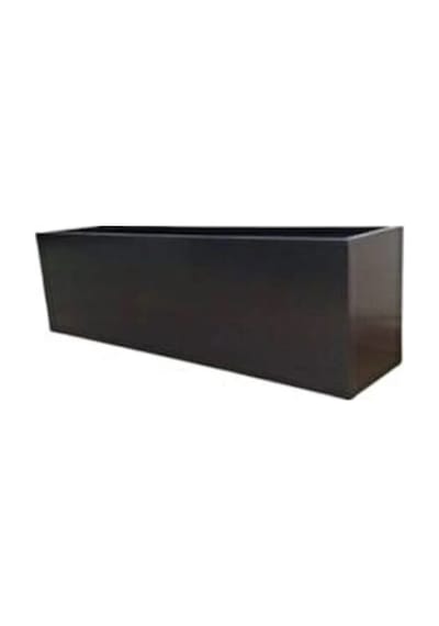 70 Cm Mdf Siyah Mat Saksı Yeşil