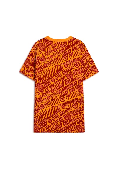 Gsstore Galatasaray Puma Çocuk Culture T-shirt 78292106 Sarı