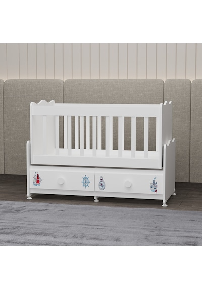 Garaj Home Elegant 60x120 Beşik - Denizci Beyaz