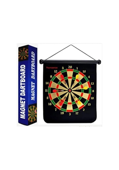 Manyetik Dart Mıknatıslı Dart Oyunu Çift Taraflı+6 Ad Dart Oku