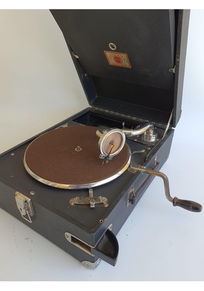 Polyphon Musik Antika Çanta Gramofon 080