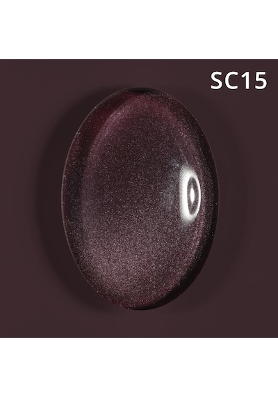 Momo Professional Korean Cat Eye Silky Cat Eye Kedi Gözü Oje Sc15 Bordo Mürdüm 10 Ml